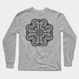 Bee Mandala Long Sleeve T-Shirt